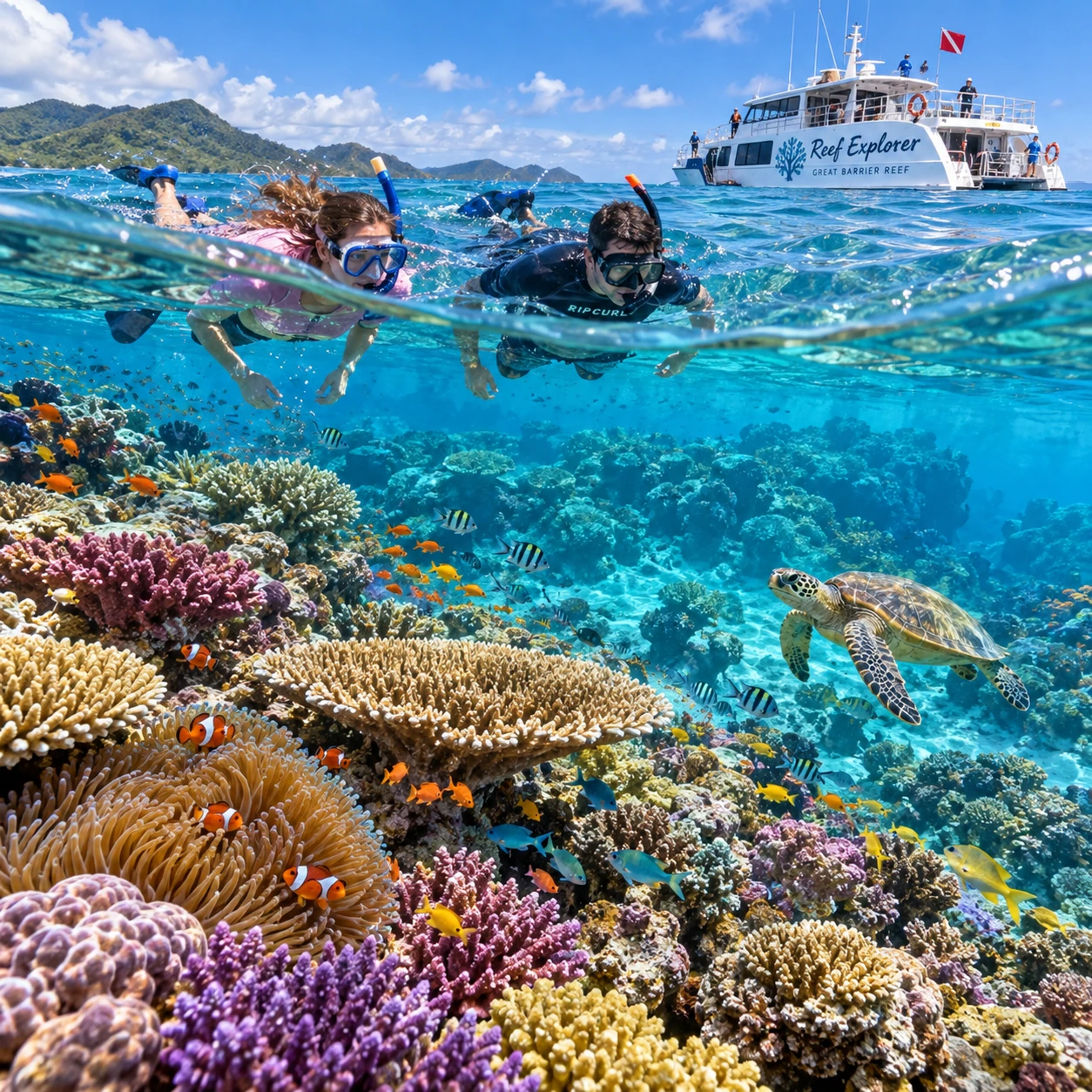 Best Snorkeling and Diving Spots in the Great Barrier Reef
